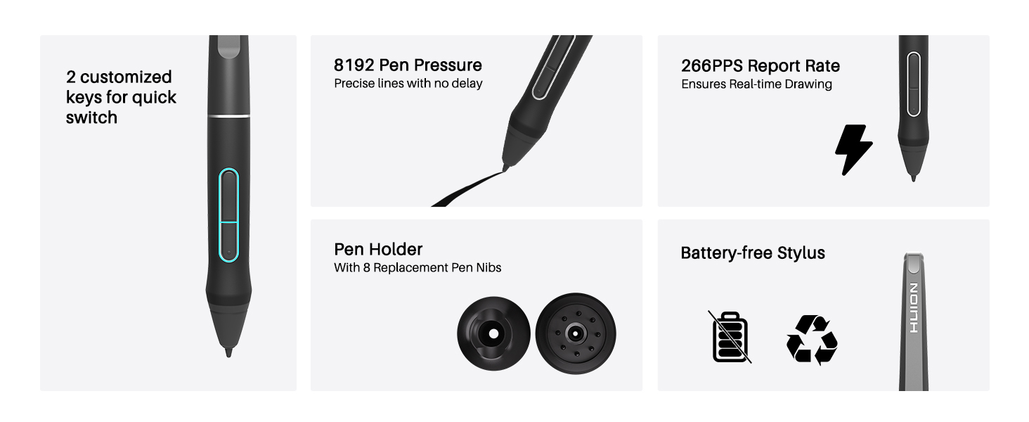 hs611 pen tablet drawing pad for artist drawing tablet for pc drawing tablet for mac