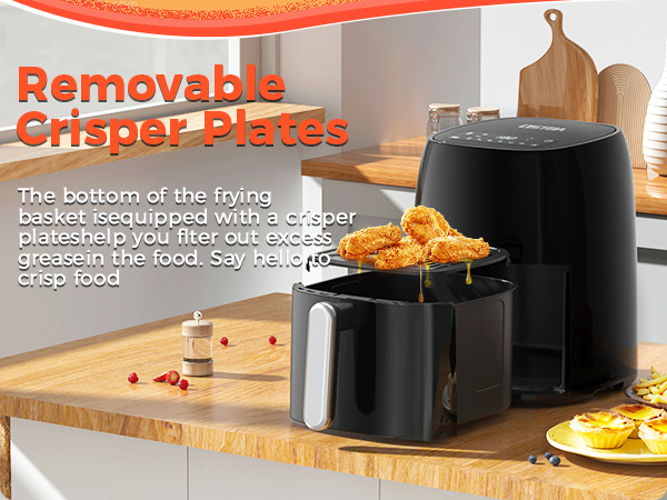 black air fryer mini airfryer mini air fryer for dorm basket air fryer air-fryer air feyer