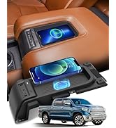 CarQiWireless Wireless Charger for Toyota Tundra 2014 2015 2016 2017 2018 2019 2020 2021, Center ...