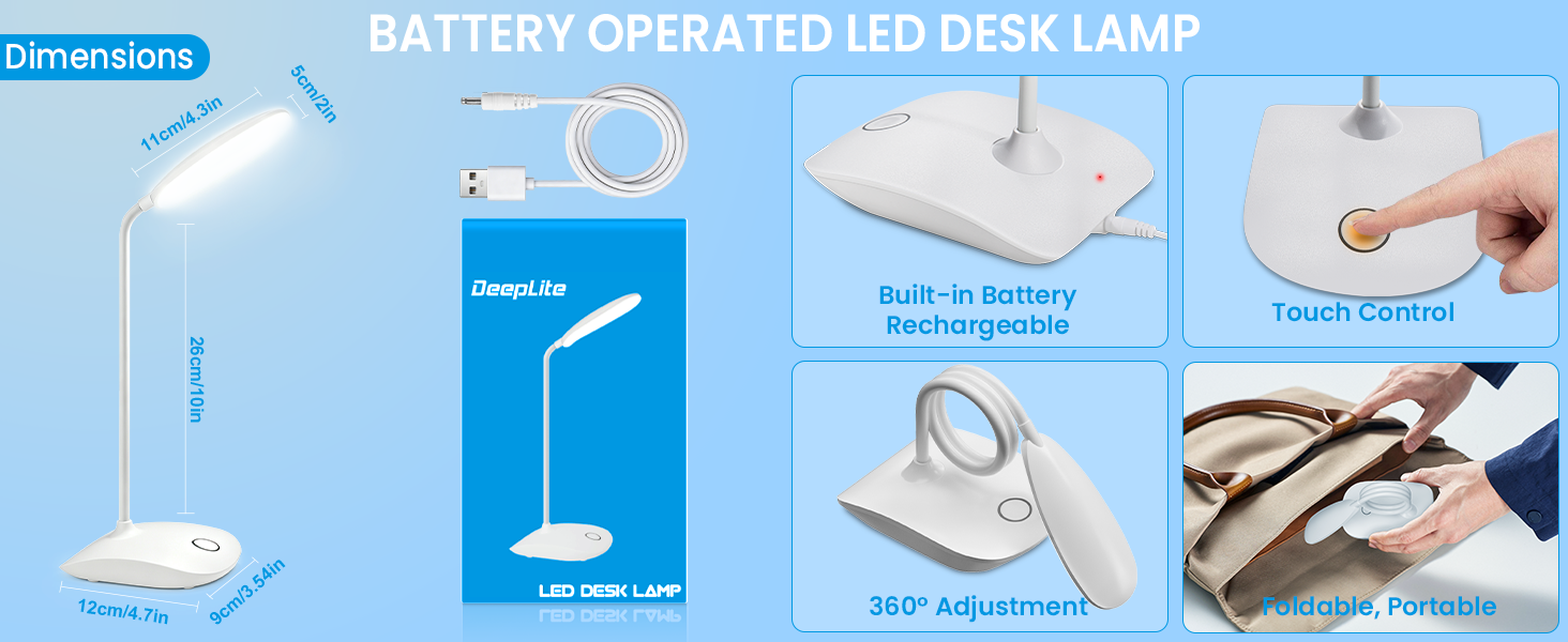 battery powered lamp