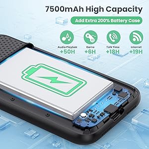 Battery case for iPhone 11/XR