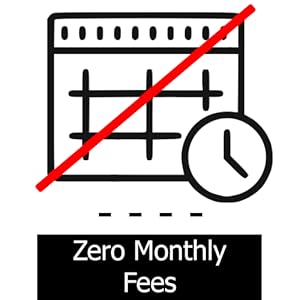 zero monthly fees no fees no subscription service no additional fee smart garage door service 