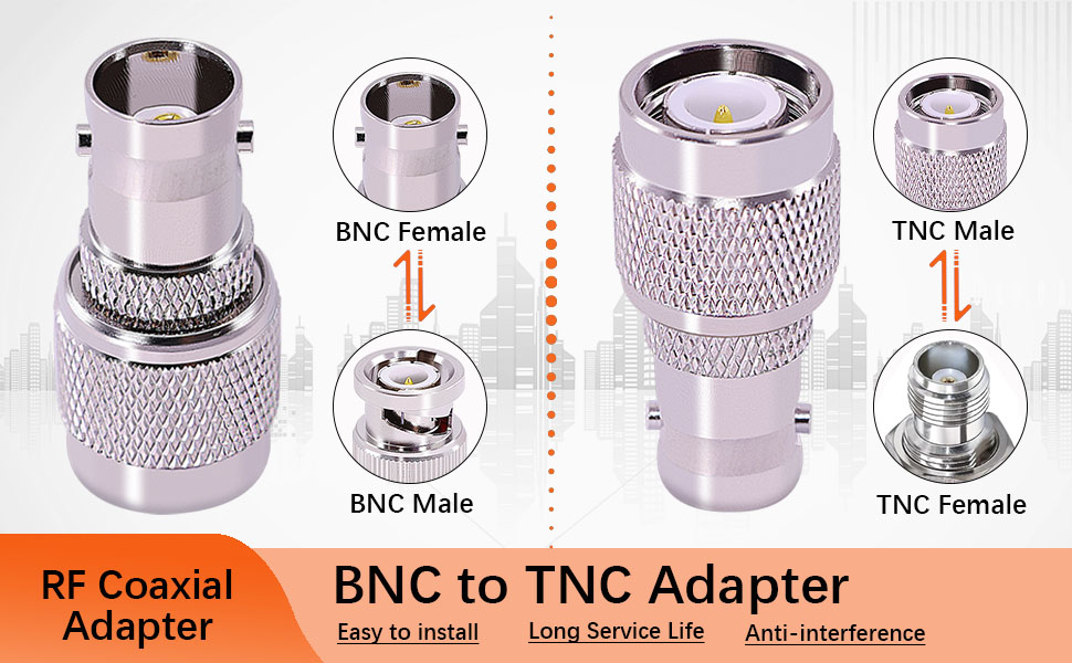 BNC to TNC adapter