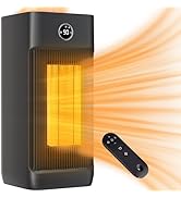 Uthfy Space Heater for Indoor Use, 1500W Portable Electric Heater with Humidifier for Large Room,...