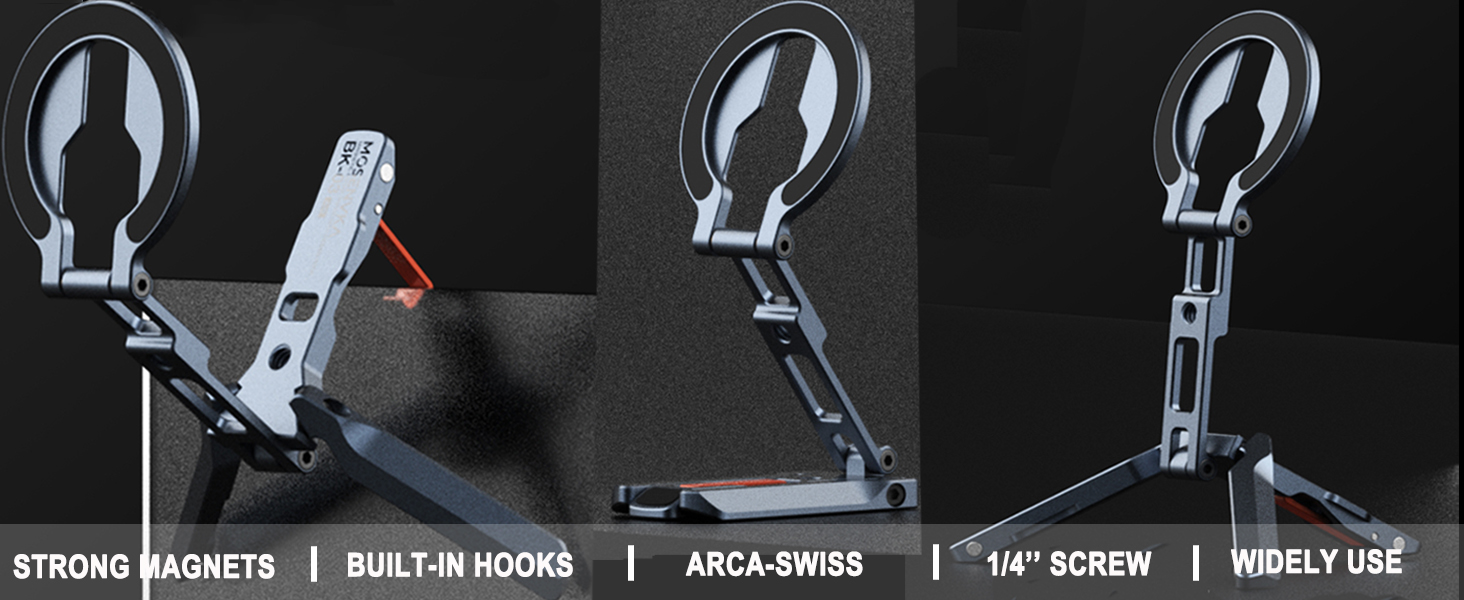 magnetic tripod phone mount