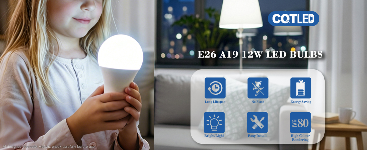 A19 LED Light Bulb