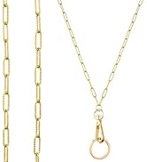 Ornaland Teacher Lanyard Gold Chain Lanyards for Keys for Women for Nurse Student or As a Gift(Pa...