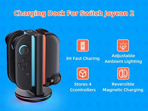 switch 2 charging dock