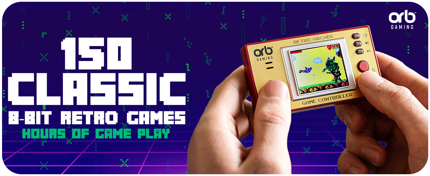 Mini Handheld Retro Arcade Console