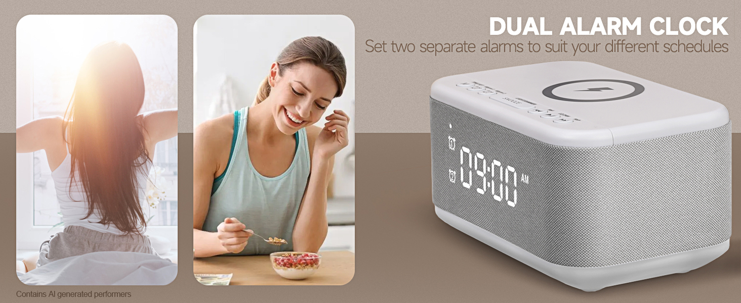 alarm clocks for bedrooms