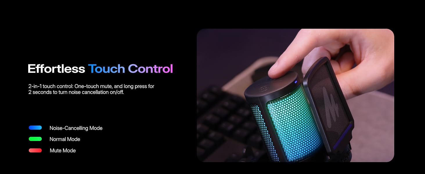 noise reduction gaming microphone