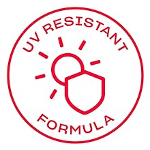 UV Resistant Formula logo