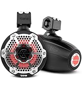 DS18 Hydro NXL-X6TPNEO/BK 6.5" Marine Water Resistant Wakeboard Tower Neodymium Speaker with Buil...