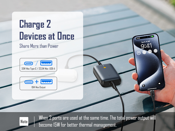 Charge 2 devices at once