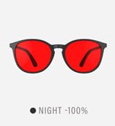 red lens blue light blocking glasses