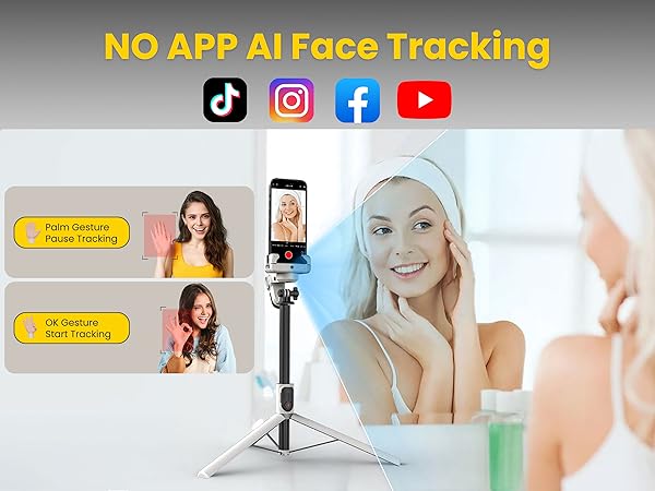 AI Face Tracking without APP