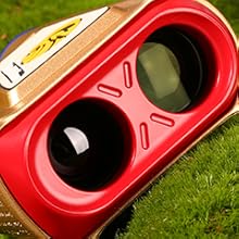 Fetch Falcon Rechargeable LCD 1200 YD Golf Laser Rangefinder