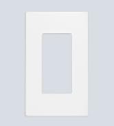 VCELINK Screwless Wall Plate Cover (UL Listed), 1-Gang Screwless Outlet Covers, 4.58" × 2.78" Dec...