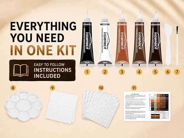 Leather Repair Kit for Furniture