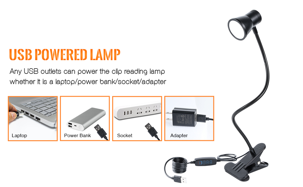 Clamp Desk Lamp-5