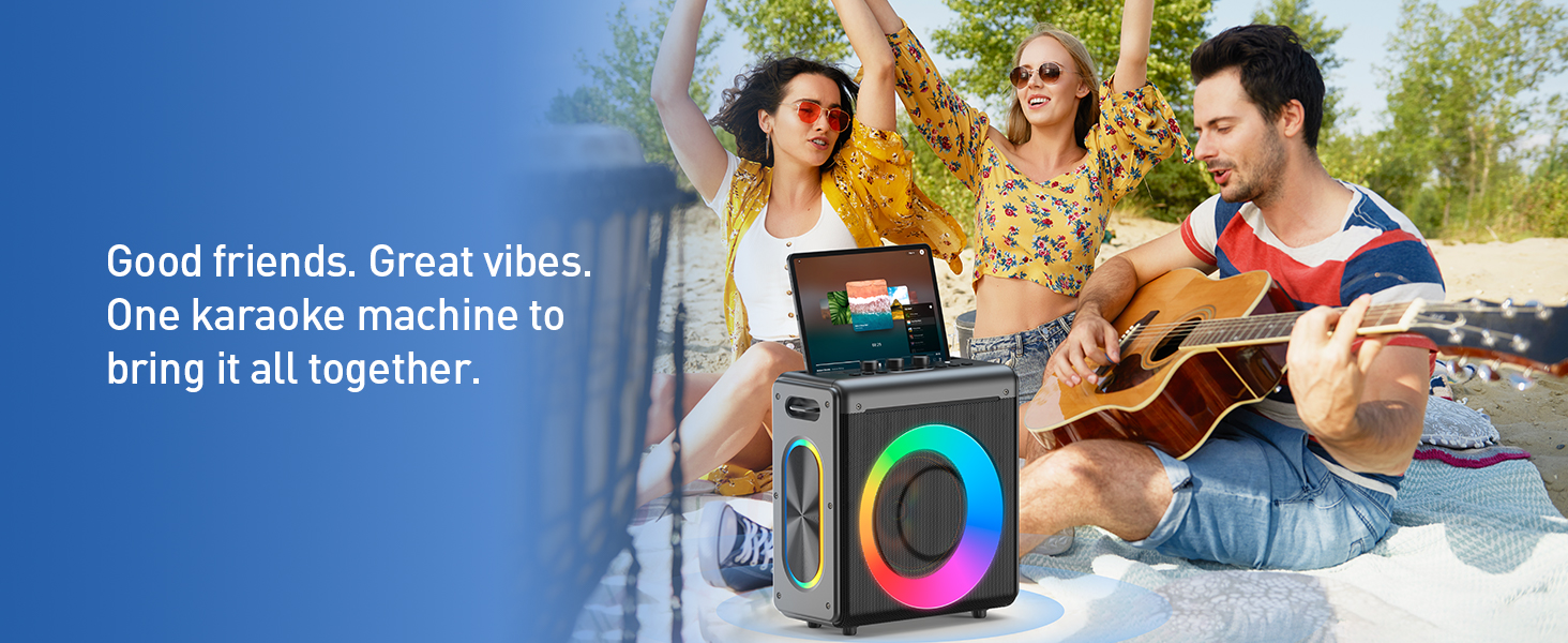 karaoke machine