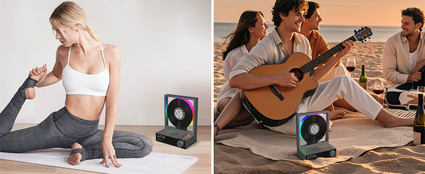 CD Player with Speakers