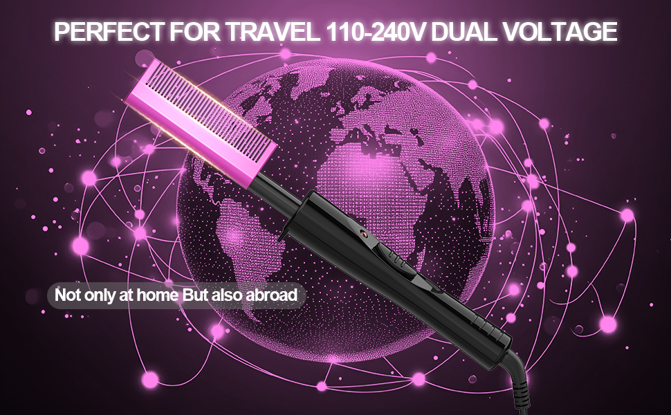 hot comb for wigs, straightening comb,pressing comb ,electric hot comb