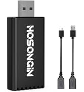 HOSONGIN Wireless Carplay Adapter,for Factory Wired CarPlay 2024 Upgrade Plug&amp;Universal CarPlay C...