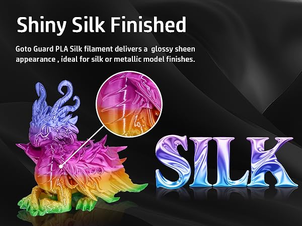 3d printer accessories,3d printing filament,3d filament,3d printer filament pla,silk pla,rainbow pla