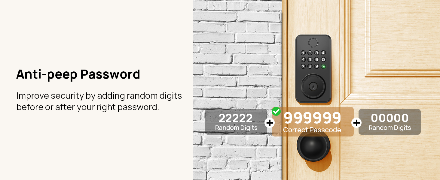 Keyless Entry Door Lock Deadbolt