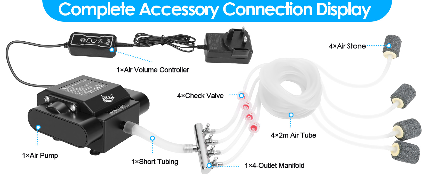 aquarium air pump
