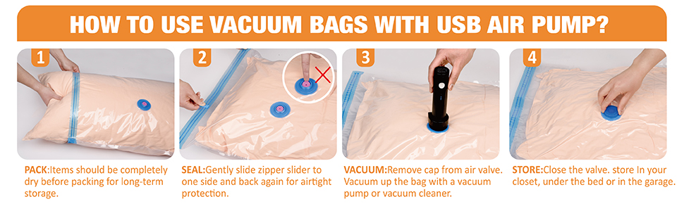 bolsas al vacio ropa para viaje travel vacuum bags with pump