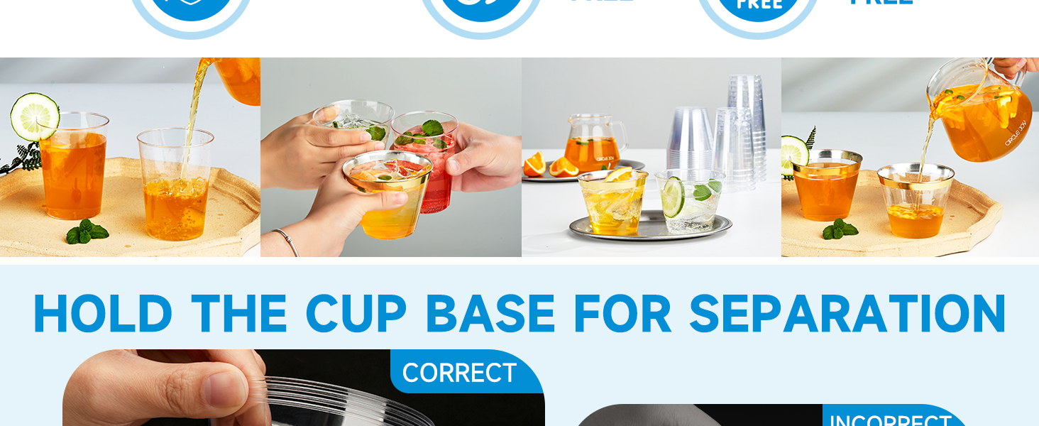 9 oz plastic cups