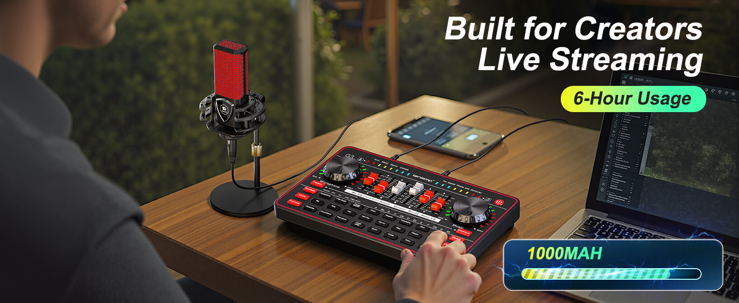 podcast equipment bundle podcast microphone bundle audio mixer sound board