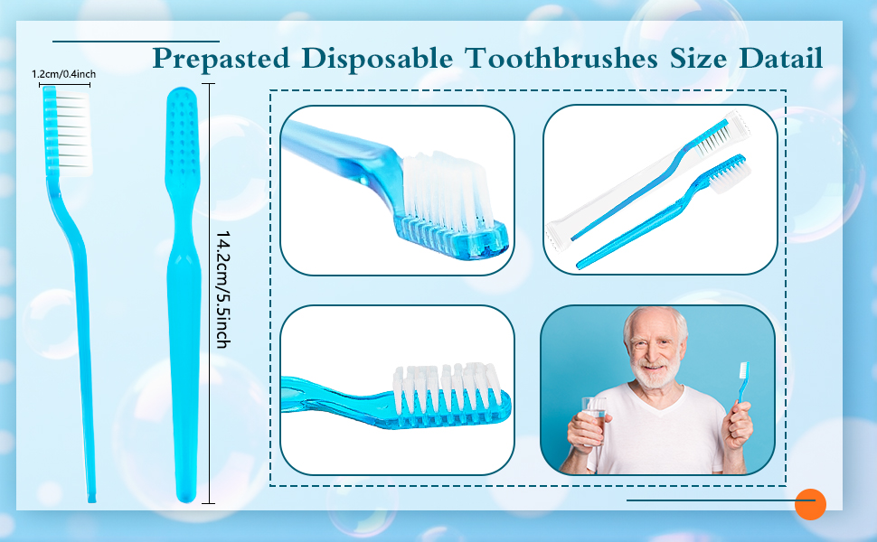 disposable toothbrush