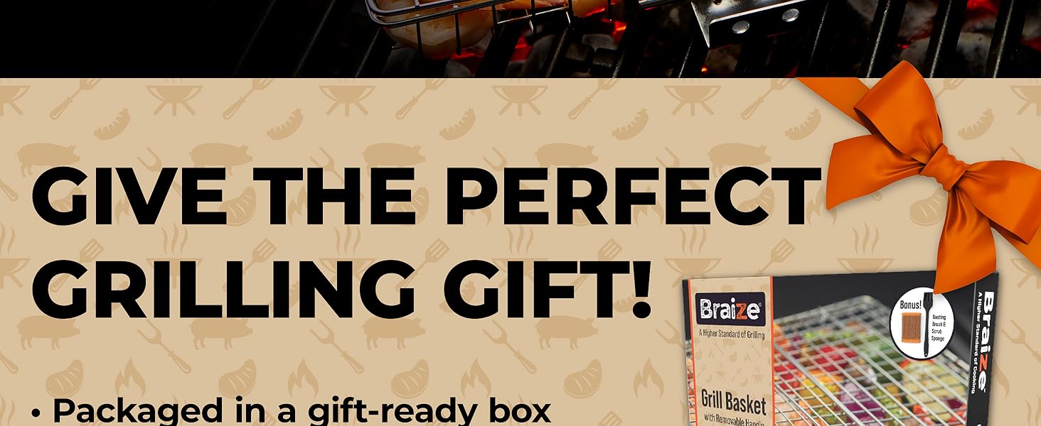 Grill basket gift