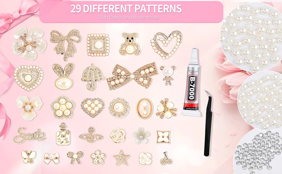 Phone Case Charms Kit