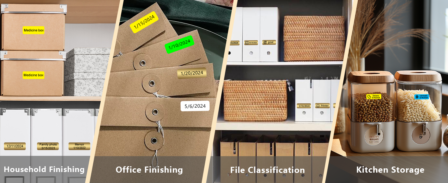 thermal round stickers