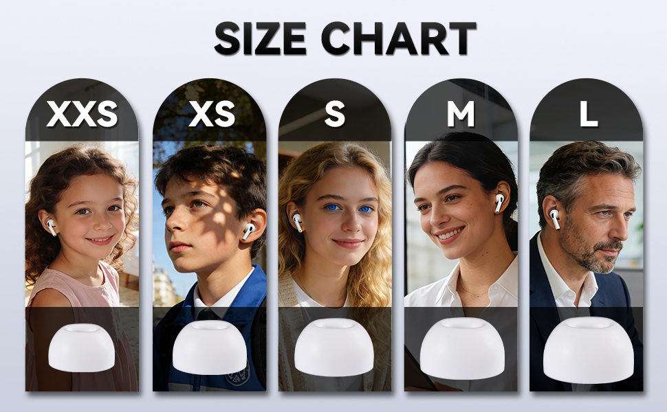  AirPods Pro 3-Eartips-Assorted