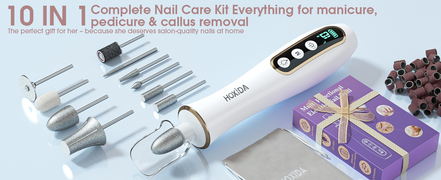home pedicure manicure kit for doing mani and pedi