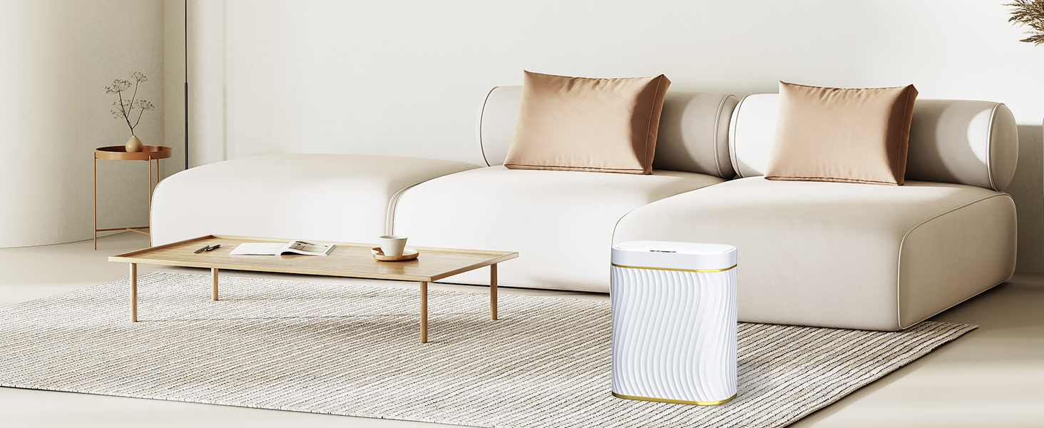 Bathroom Small Trash Can with Lid