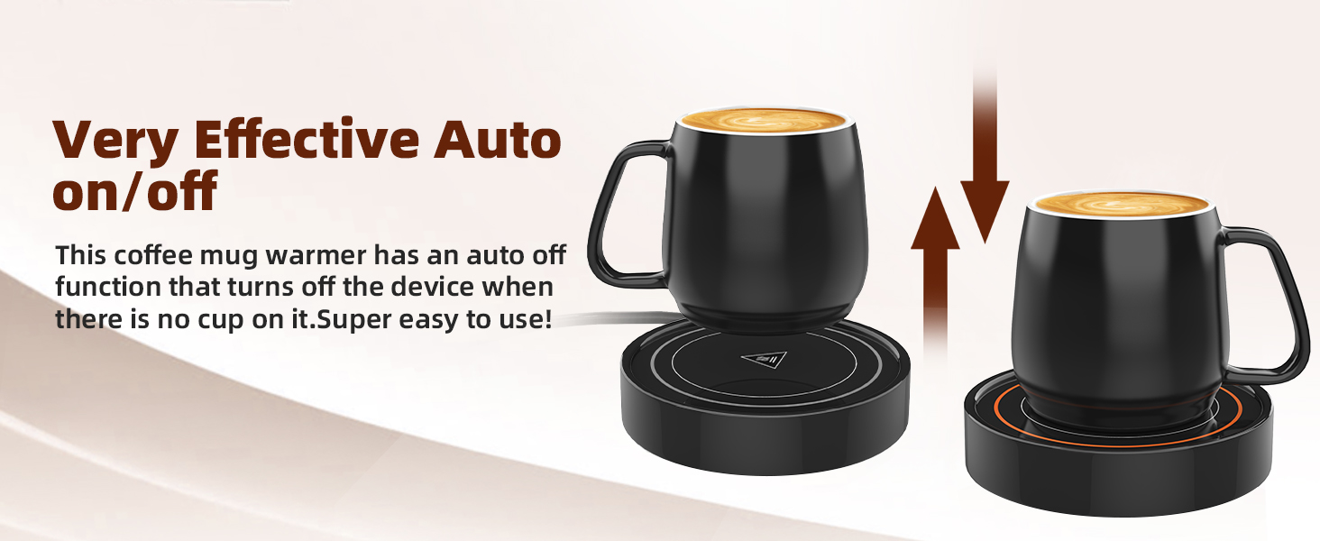 coffee mug that stays hot coffee warmer desk