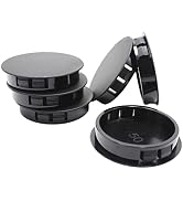 BOPOREAE 6PCS 2"(50mm) Nylon Plastic Hole Plug for Round Holes, Flush Type Snap in Locking Hole P...