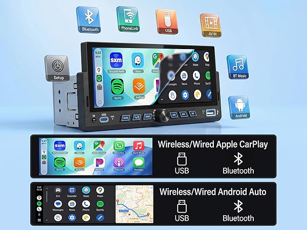 Wireless Carplay Android Auto