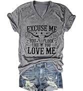 Excuse me You Look Like You Love Me Shirts Vintage Cow Skull T Shirt Country Music Graphic Tees S...