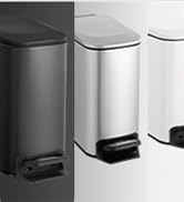 bathroom trash cans with lids