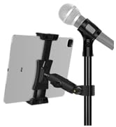 ipad holder mic stand
