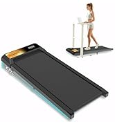 Treadmill Under Desk with Incline for Home and Office,Walking Treadmill with Remote Control and L...