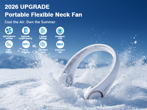 portable neck fan