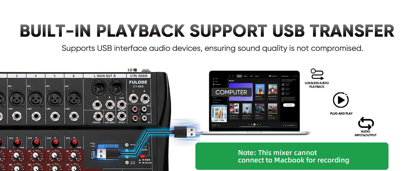 SUPPORTS U DISK FOR MUSIC RECORDING/PLAYBACK,WIRELESS BLUETOOTH CONNECTION.